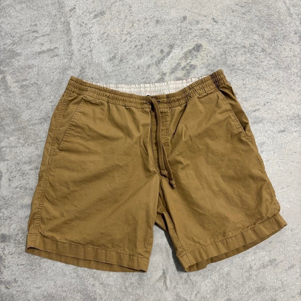 Chaps Khaki Shorts Mens Size L Classic Casual Preppy Made in India